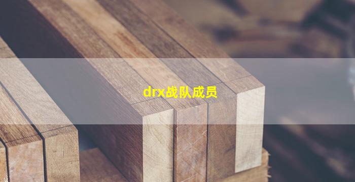 drx战队成员(drx战队成员2021)